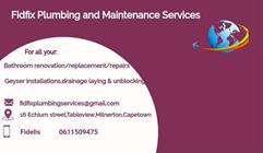 Fidfix Plumbing Services