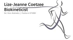 Lize-Jeanne Coetzee Biokineticist