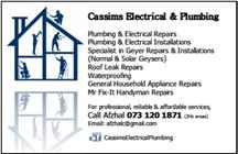 Cassim's Electrical & Plumbing