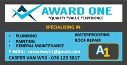 Award One Plumbing Waterproofing & Painting