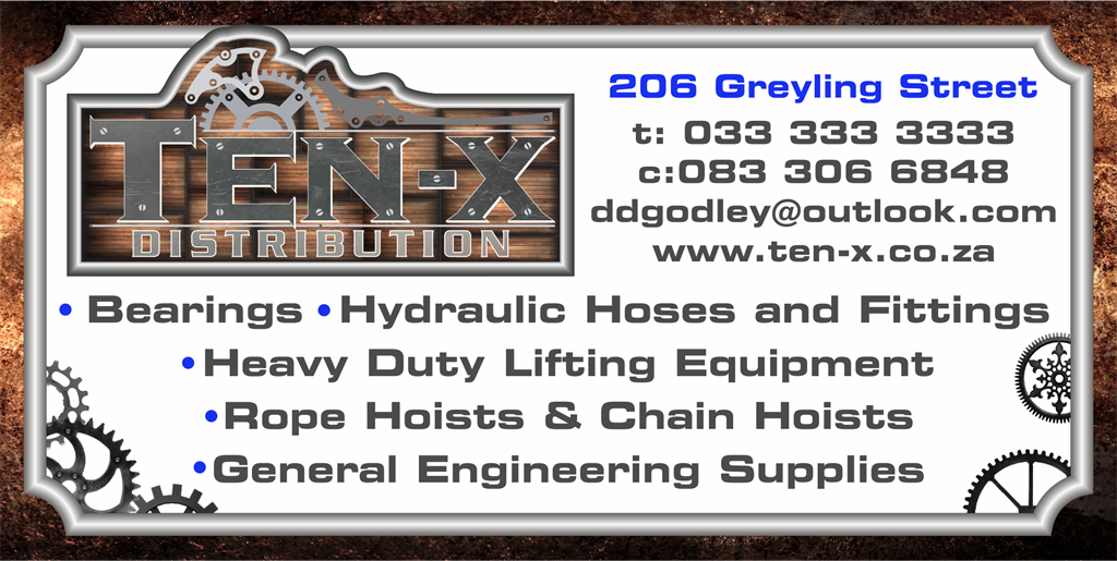 TenX Distribution Bearings And Hydraulics Pietermaritzburg. Projects