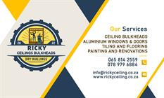 Rickceilings Bulkheads And Drywalling