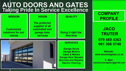 Auto Door And Gates