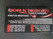 Oom K Towing And Panelbeating