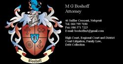 M G Boshoff Attorney