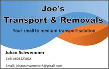 Joe's Transport And Removals