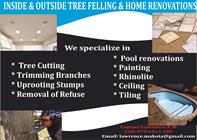 In And Out Tree Felling And Home Renovations