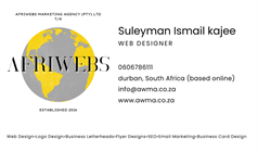 Afriwebs Marketing Agency Pty Ltd