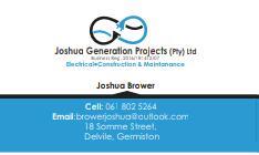 Joshua Generation Projects
