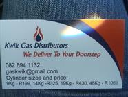 Kwik Gas Distributors