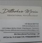 Dithokwe Mosia Educational Psychologists