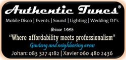 Authentic Tunes Mobile Disco