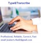 Type & Transcribe