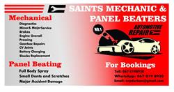 Saints Mechanic And Panel Beaters