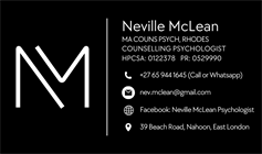 Neville McLean Psychologist