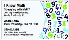 Andre Louw - Math Tutor