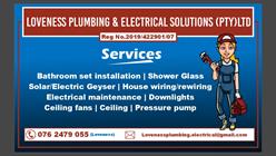 Loveness Plumbing And Electrical Solutions
