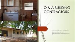 Q & A Building Contractors