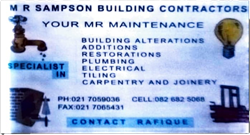 MR Sampson Building Contractors