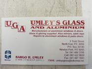 Umley's Glass And Aluminium