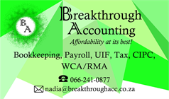 Breakthrough Accounting