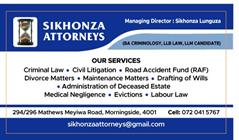 Sikhonza Attorneys