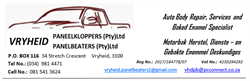Vryheid Panelbeaters Pty Ltd