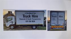 J Bunding Truck Hire