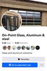 On Point Glass Aluminum And Steel