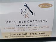 Motu Renovations
