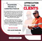 Teamwork Project And Construction