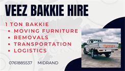 VEEZ Bakkie Hire
