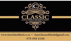 Classic Fans And Blinds