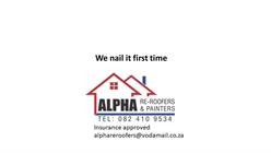 Alpha Re-Roofers & Painters