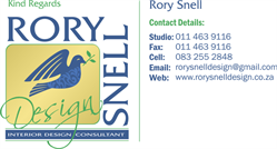 Rory Snell Design Cc