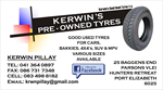 Kerwins Good Used Tyres